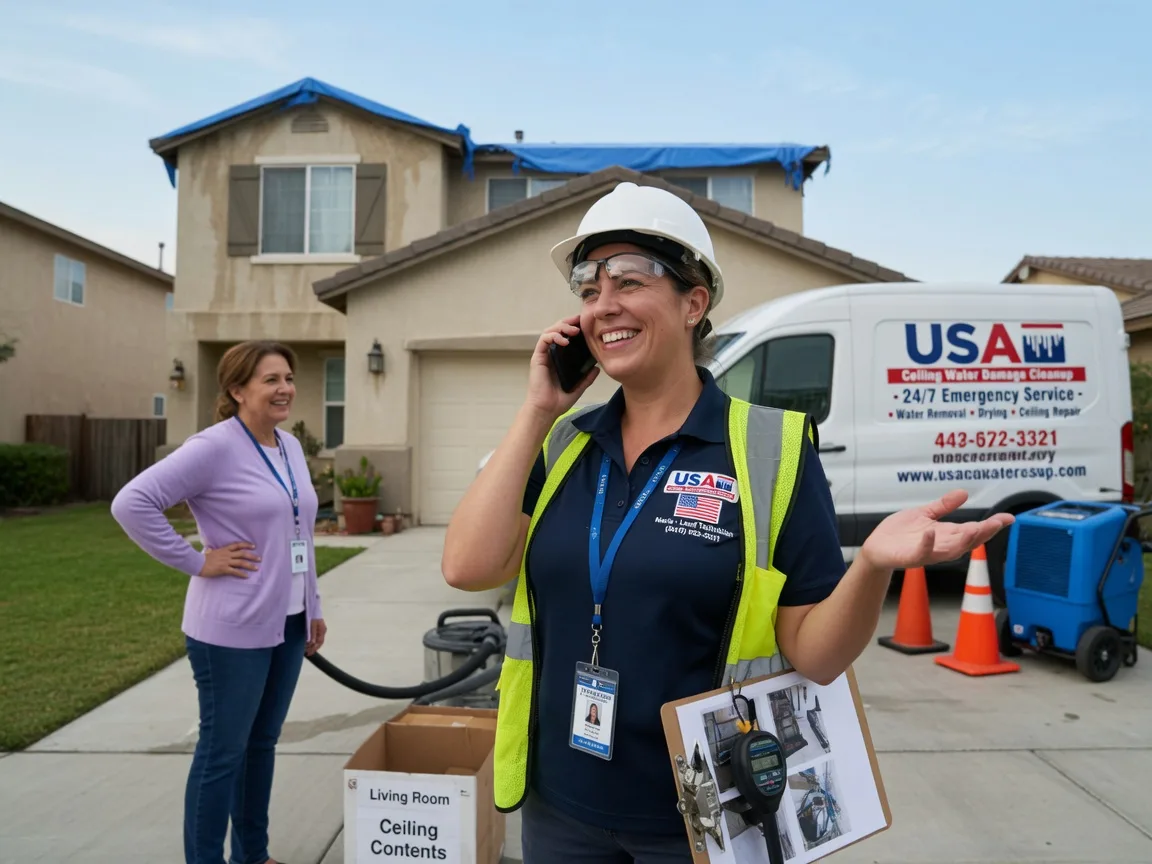 Ceiling Water Damage Restoration Many, LA FAQs